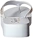 Skechers Cali Women's Vinyassa Sun Ray Flip Flop,White Rhinestones,8 M US