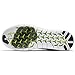 Nike Women's Free Running Motion Flyknit Shoes, Black/white-volt-dark Grey - 7 B(M) US