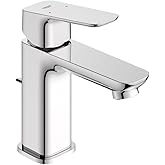 Grohe 1018980000 Cubeo Single Hole Single Handle S-Size Bathroom Faucet, 1.2 GPM, Starlight Chrome