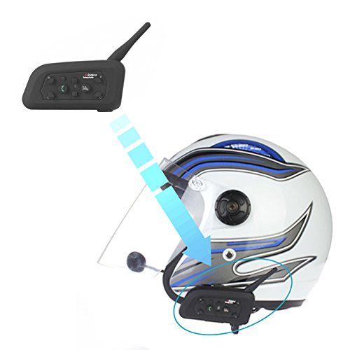 Motorcycle Communication Headset Helmet Bluetooth Dual Full