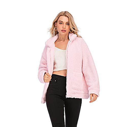 oversize faux fur fuzzy jacket