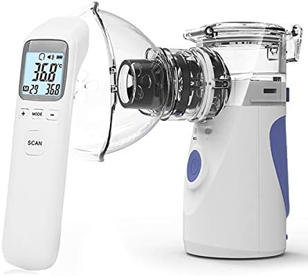 HZYWL Handheld Vaporizer Machine Cool Mist Portable Machine Albuterol Vaporizers Self-Cleaning Traveling Steam Compressor Machine for Asthma Bronchitis Smoker Relief
