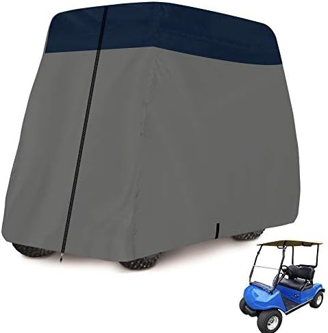 SOKINGCOVER 600D Golf Cart Cover is Suitable for 112″ L X 48″ W X 66″ H Most Brand 4-Passenger Golf Carts, Dustproof and Durable SOKINGCOVER 600D Golf Cart Cover is Suitable for 112″ L X 48″ W X 66″ H Most Brand 4-Passenger Golf Carts, Dustproof and Durable