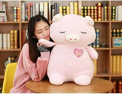 Amazon Co Jp Esunny 大きな60cm かわいいピンクの豚 ぬいぐるみ 目が細いデザイン 豚 とても柔らかいコットン製 人形用スローピロー 誕生日ギフト W22 4歳のお子様の必需品 スーパーヒーロー教室 ピンク ホーム キッチン