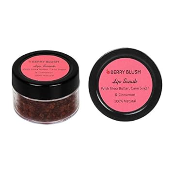 Berry Blush Lip Scrub I Exfoliating and Hydrating I For Smooth, Supple Lips I 100% Natural | For Women & Men - 11 gm