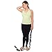Yoga Stretching Strap, Stretch Strap with Loops Elasticized for use as a Resistance Band, Ease Back Pain