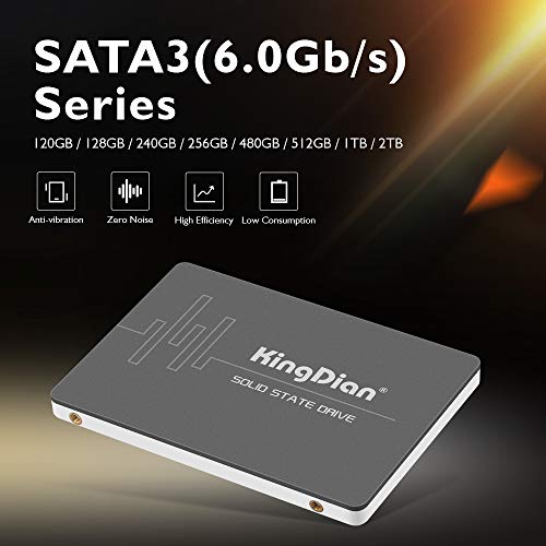 KingDian 60GB 120GB 240GB 480GB 1TB 2TB SATA3 SSD Hard Dive for PC and Laptop (S280 1TB)
