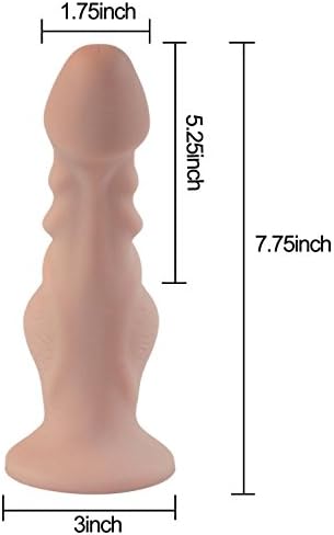 Realistic Toy For Women With Suction Cup  7.75inch, Salad