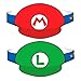Adorable Multicolor Paper Super Mario Brothers Hats - 4.75