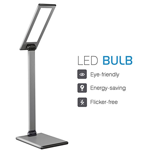 MoKo LED Desk Lamp, 8W EyeCare Smart Touch Control Table Lamps with