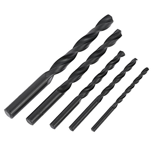 Generic 5pcs High Speed Steel Twist Drill Set Quty HSS Woodworking Drill Bits ferramentas Perforator Straight Round Shank Drill Tools