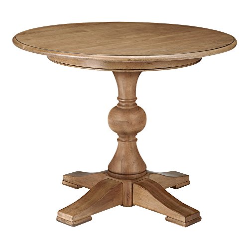 Ethan Allen Cooper Round Dining Table, 36" Diameter, Rye