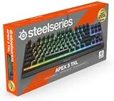 SteelSeries Apex 3 TKL Gaming Keyboard - Tenkeyless Red Beacon RGB IP32 view 13