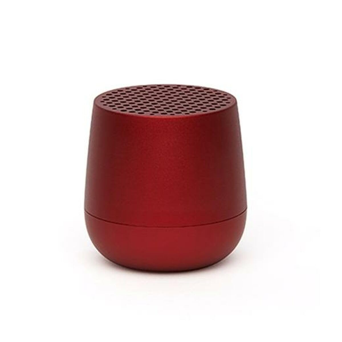 Lexon MINO+ Portable Bluetooth Mini Speaker with HD sound, Rechargeable and Pairable - Dark Red