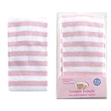 Cotton Lt Pink Stripe Tights