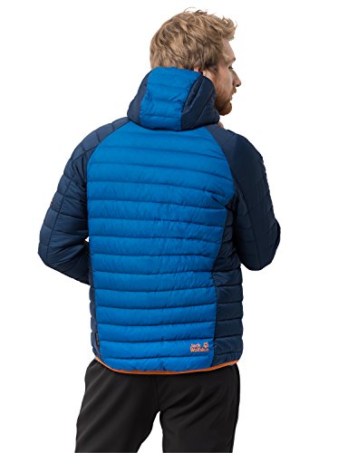 jack wolfskin mens zenon storm down jacket