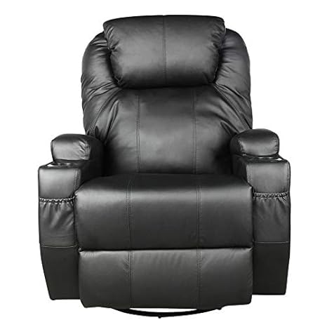  Leftcafe Heated Swivel Electric Massage Chair