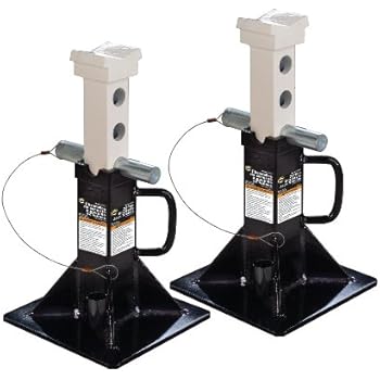 Omega 32225B Black Heavy Duty Jack Stand - 22 Ton Capacity