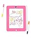Mindscope Light Up LED GLOW PAD Writing Pad PINK with 3D Activity Kit Bundle Pack