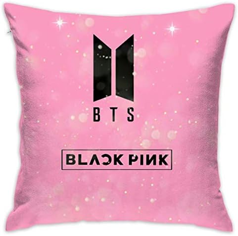 Kidmekflfr 18 X 18 Inches Blackpink Throw Pillow Covers Cases with Pillow Insert Sofa Bedroom Home Decor