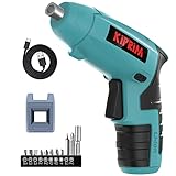 Small 4V Electric Screwdriver,Kiprim ES3 Cordless