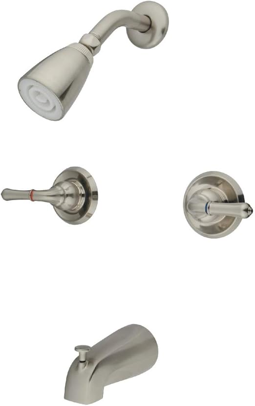 Kingston Brass Gkb248 Magellan Tub And Shower Faucet With Two