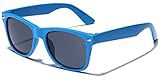 Kids Neon Classic Sunglasses Age 3-12 - Blue