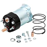 Rareelectrical NEW STARTER SOLENOID COMPATIBLE WITH MASSEY FERGUSON TRACTOR MF-165 175 180 255 265 285 30 3165