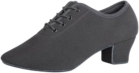 Amazon.com | ZYXNYGV Women's Ballroom Dance Shoes Closed Toe Lace