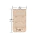 Closecret Women's Bra Extender Bra Band Breathing Room Multi-size All Beige (2 Hooks 3/4 Inch Spacing)