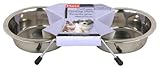 Hartz Living Stainless Steel Pet Food Water Bowls