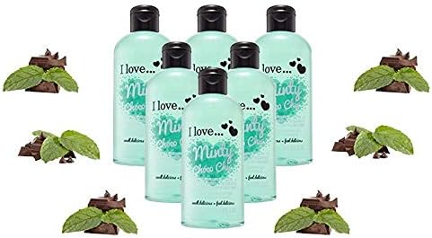 Lot of 6 I Love. Moisturizing Body Essentials (Minty Choco Chip, Revitalizing Shower Gel)