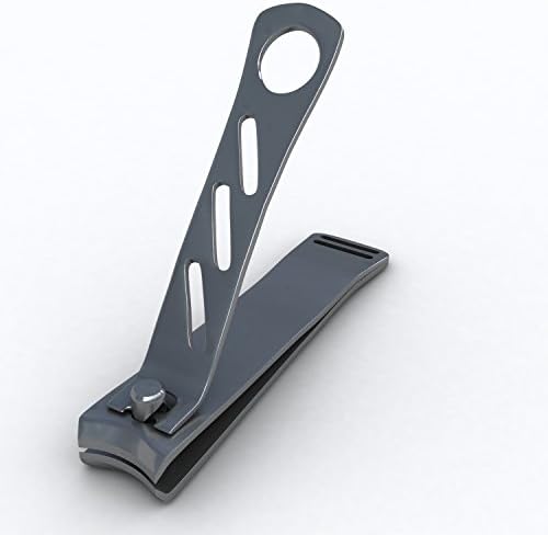 Professional Nail Clippers - Large, Stainless Steel Toenail / Fingernail Cutters For Men, Women, Children - Precise Cutting, Easy-Grip, Safe Left / Right Hand Control For Beautiful Manicured NailsÉ