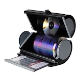 Atlantic 85012055 Disc Manager 80 Disc Storage - Black (Electronics)