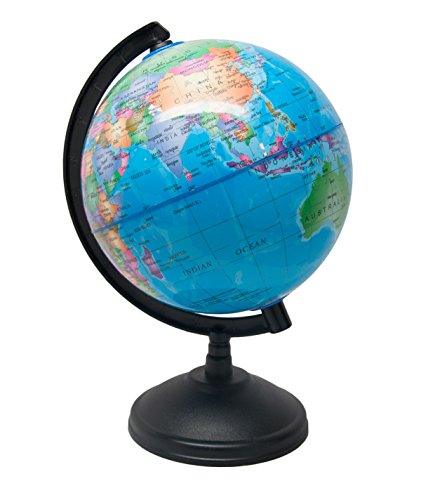 image for Xena Small Desktop Globe for Home Office and Teaching Geography Lightw