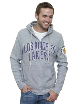 Amazon.com : NBA Los Angeles Lakers Men's Vintage Full Zip ...
