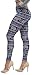 LMB Lush Moda Extra Soft Leggings with Designs- Variety of Prints - 746F Elephants Ornament