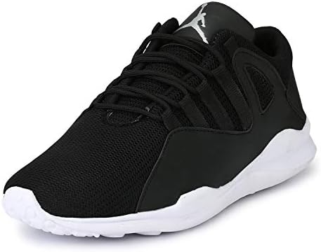 Cross Finger Men's Canvas and Mesh Casual Outdoor Lace-up Sport Shoes for Running, Walking, Training and Gym
