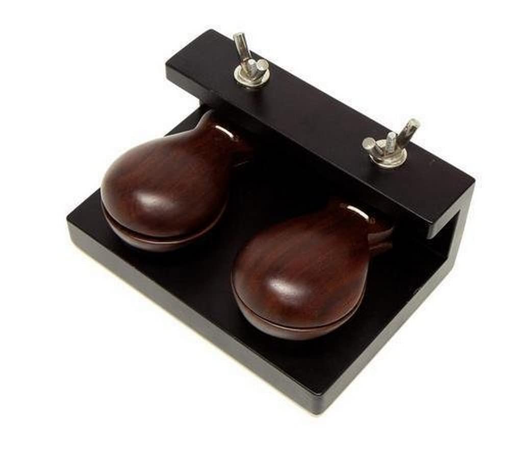 Gewa Castanets - 830430 - Castanet block - Adjustable tension - Professional design
