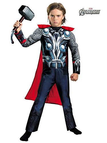 Childrens Classic Muscle Thor Avengers Costume