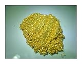 Bling IT 24 Karat -Sparkling Mica (Epoxy, Resin Jewelry, Color, Art Craft Projects) Bright Yellow Gold 30 ml jar