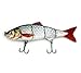 LEERYA 9cm Plastic Popper Fishing Lures Bass Top water Rattles (9CM)
