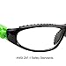 OEMTOOLS 26017PK3 Black & Green LED Safety Glasses, 3 Pack | LED Lights on Each End Piece Focus Directly Where You’re Looking | Work in Low Light | High-Impact Lenses | High-Visibility Green Coloring