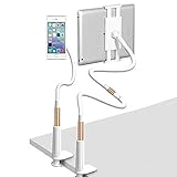 Walkas Premium Gooseneck Lazy Mount for Apple iphone 6 6S 6sPlus / ipad Air Mini 3 4 / Galaxy Tab 4 10.1 / Galaxy Tab A 9.7 / 8.0 And for 3.0-10.1 Inch Android Device Lengthened 120 cm