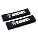 NFL Team Oakland Raiders Seat Belt Shoulder Pads, Pair