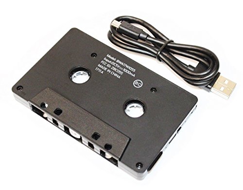 RocketBus Bluetooth Wireless Cassette Adapter for Car Radio Stereo Deck to iPhone 4 5 6 7 8 Samsung Galaxy S5 S6 S7 S8 S9 Nokia Lg Motorola Cellphones