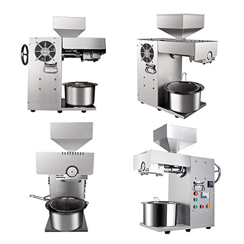 3000W Commercial Peanut Oil Press Machine Industrial Automatic Sunflower Extractor Screw Press Rapeseed Presser Oil Seed Expeller Maker for Nut Castor Coconut Pumpkin Olive Canola Sesame - Thumbnail 4