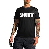 CheapRushUniform Security Guard Officer Uniform T-Shirts Two Sides Printing