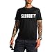 CheapRushUniform Security Guard Officer Uniform T-Shirts Two Sides Printing