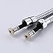 KES I8150 Bathroom Replacement Shower Hose Reinforced High Pressure 5 Ft or 1.5 Meter Stainless Steel Interlock for Shower Head/Bidet Sprayer, Chrome
